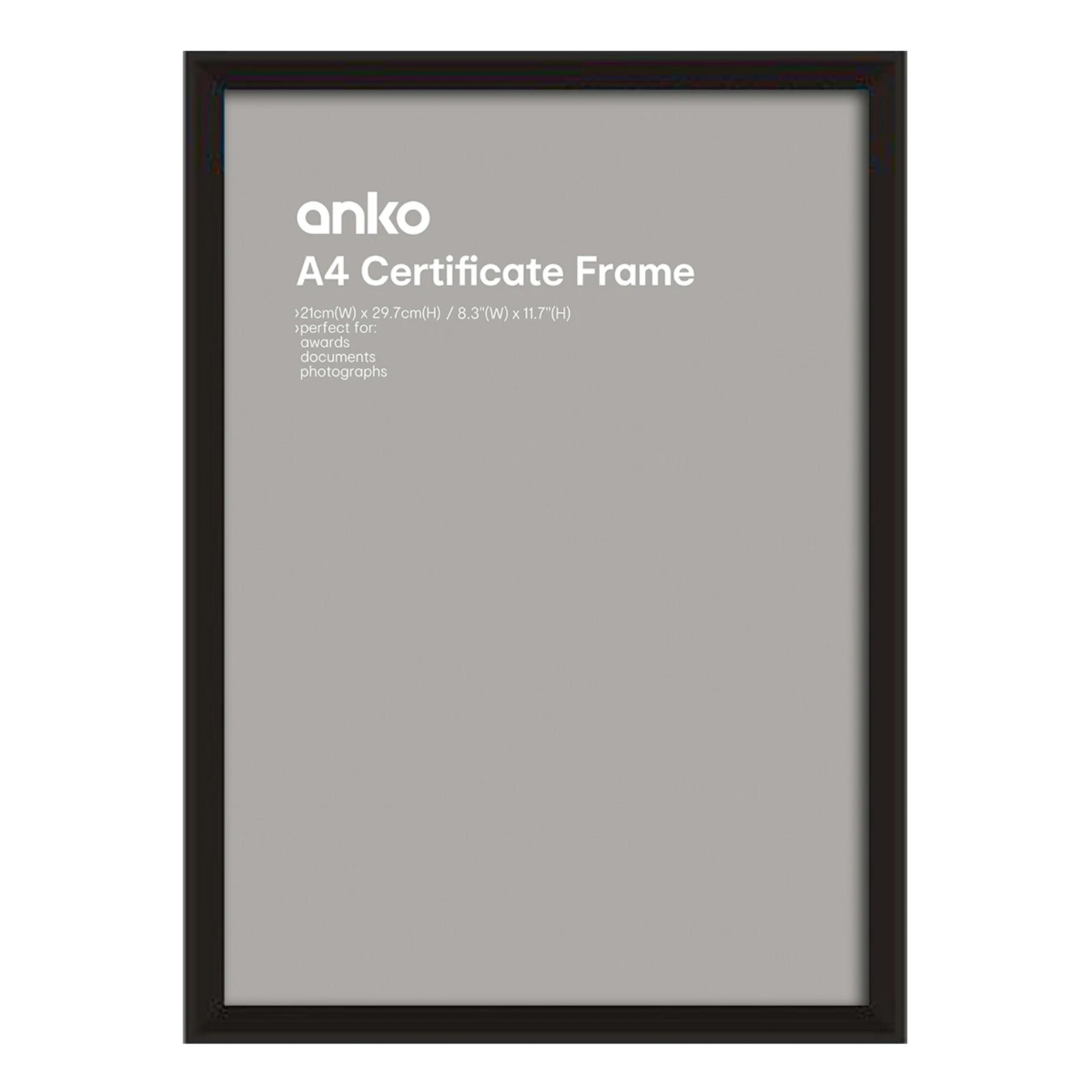Premium A4 Certificate Frame