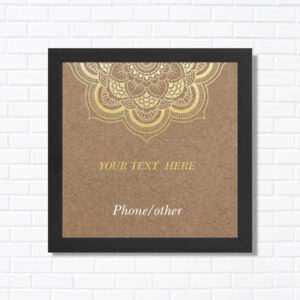 Black Minimal Border