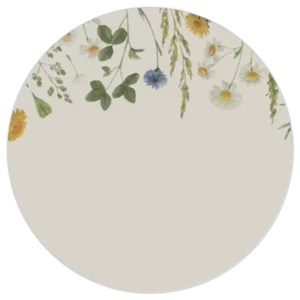 Floral Sticker