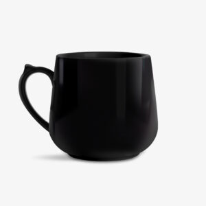 Curved Body Ceramic Mug