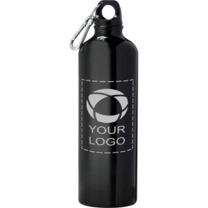 Pacific Aluminium Sports Bottle with Carabiner